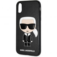 Karl Lagerfeld Ikonik TPU futrola za iPhone X / XS - crna