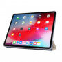 Svilena futrola s funkcijom mirovanja i origami stalkom za iPad Air 4 (2020) / Air 5 (2022) / Pro 11" (2018-2022) - zlatno
