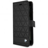 BMW Hexagon leather Book futrola za iPhone 7 Plus / 8 Plus - crna
