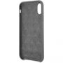 Mercedes Silicon case Lining maskica za iPhone X / XS - Siva