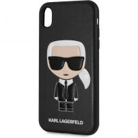 Karl Lagerfeld Ikonik TPU futrola za iPhone XR - crna