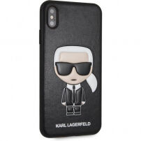 Karl Lagerfeld Ikonik TPU futrola za iPhone XS Max - crna