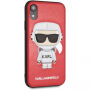 Karl Lagerfeld Space Cosmonaut case maskica za iPhone XR - crvena
