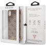 Guess Charms Hard case maskica za iPhone XS Max - Smeđa
