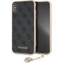 Guess Charms Hard case maskica za iPhone XS Max - Siva
