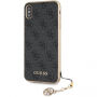 Guess Charms Hard case maskica za iPhone XS Max - Siva