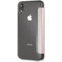 Guess PU Leather Book Case Iridescent futrola za iPhone XR - Ružičasto-zlatno