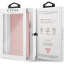 Guess PU Leather Book Case Iridescent futrola za iPhone XS Max - Ružičasto-zlatna