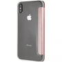 Guess PU Leather Book Case Iridescent futrola za iPhone XS Max - Ružičasto-zlatna