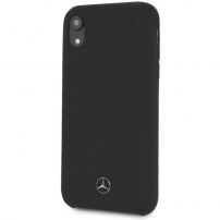 Mercedes Silicon/Fiber case Lining maskica za iPhone XR - crna