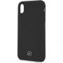 Mercedes Silicon/Fiber case Lining maskica za iPhone XR - crna