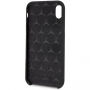 Mercedes Silicon/Fiber case Lining maskica za iPhone XR - crna
