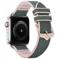 DUX DUCIS sjajni remen za Apple Watch Ultra 49mm / 46mm / 45mm / 44mm / 42mm - sivi