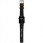 Nomad Active Pro hidrofobni kožni remen za Apple Watch Ultra 49mm / 46mm / 45mm / 44mm / 42mm - smeđe-srebrna