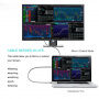 Brzi 4K 60Hz USB-C / HDMI kabel za MacBook - 1,8 m - crna