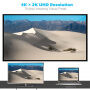 Brzi 4K 60Hz USB-C / HDMI kabel za MacBook - 1,8 m - crna