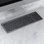 Bežična Bluetooth tipkovnica s numeričkim dijelom - siva