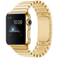 Luksuzni remen od nehrđajućeg čelika za Apple Watch 41 mm / 40 mm / 38 mm - zlatna