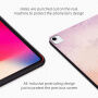 Futrola s uzorkom vodenih boja za iPad Pro 11" (2020-2022) - žuto-zelena