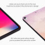 Futrola s uzorkom vodenih boja za iPad Air 3 (2019) / Pro 10,5" - petrolej plava