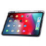 Futrola s prozirnom stražnjom stranom i origami postoljem za iPad Air 4 (2020) / Air 5 (2022) / Pro 11" (2018-2022) - ružičasta