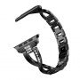 Metalni remen s kamenčićima za Apple Watch Ultra 49 mm / 45 mm / 44 mm / 42 mm - crna