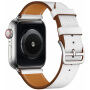 Kožni remen za Apple Watch 42mm / 41mm / 40mm / 38mm - bijela
