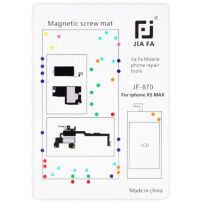 JIAFA magnetna servisna podloga za popravak iPhone XS Max - bijela