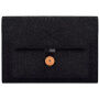 Višenamjenska maska od filca za iPad do 11" / MacBook do 12" - crna