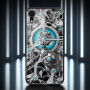NILLKIN Spacetime maskica sa staklenom stražnjom stranom za iPhone XR