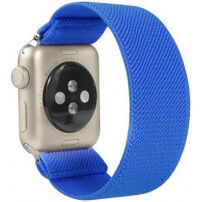 Najlonska remen za navući za Apple Watch Ultra 49mm / 46mm / 45mm / 44mm / 42mm - tamno plavi