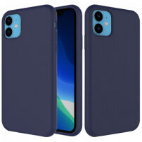 Maskica u originalnom dizajnu za iPhone 11 - tamno plavi