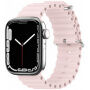 Silikonski ocean remen za Apple Watch 42mm / 41mm / 40mm / 38mm - svijetlo ružičasti