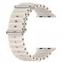 Silikonski ocean remen za Apple Watch 42mm / 41mm / 40mm / 38mm - bež