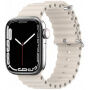 Silikonski ocean remen za Apple Watch 42mm / 41mm / 40mm / 38mm - bež