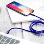 BASEUS lightning / USB-C kabel za iPhone - 2m - plava
