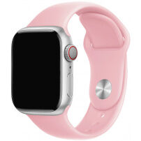 Silikonska traka s kraćom i dužom kopčom za Apple Watch Ultra 49mm / 46mm / 45mm / 44mm / 42mm - ružičasti
