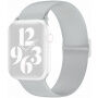 Silikonski remen s kliznom kopčom za Apple Watch 42mm / 41mm / 40mm / 38mm - sivi