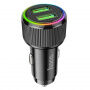 Hoco NZ14 Guerrero 36W autopunjač s dva USB-A priključka - crna