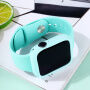 Silikonski remen sa silikonskim kućištem za Apple Watch 41 mm / 40 mm - crvena