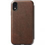 Nomad Folio Leather case futrola za Apple iPhone XR - Smeđa