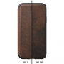 Nomad Folio Leather case futrola za Apple iPhone XR - Smeđa