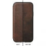 Nomad Folio Leather Tri-Fold futrola za Apple iPhone XR - Smeđa