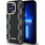 DKNY Checkered Pattern maska s MagSafe za iPhone 15 Pro - crna