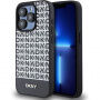 DKNY Repeat Pattern Bottom Stripe maska s MagSafe za iPhone 13 Pro Max - crna