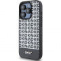 DKNY Repeat Pattern Bottom Stripe maska s MagSafe za iPhone 13 Pro Max - crna