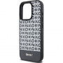 DKNY Repeat Pattern Bottom Stripe maska s MagSafe za iPhone 13 Pro Max - crna