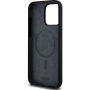 DKNY Arch Logo silikonska maska s MagSafe za iPhone 14 Pro - crna