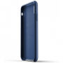 Mujjo Full Leather futrola za iPhone XR - plava