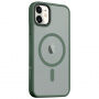 Tactical Hyperstealth prozirna maska s MagSafe za iPhone 11 - maslinasta